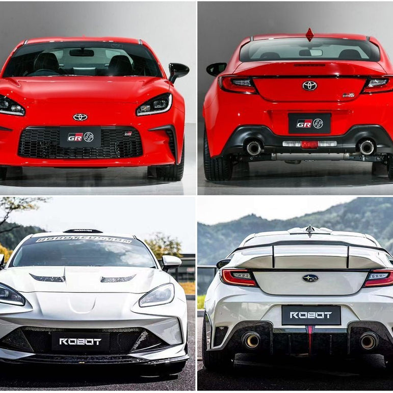 Robot Craftsman Toyota GR86 / BRZ Narrow Front Bumper & Lip Aftermarket Carbon Fiber Part / Bodykit - Robot Bodykits
