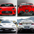 Robot Craftsman Toyota GR86 / BRZ Narrow Rear Bumper & Diffuser Aftermarket Carbon Fiber Part / Bodykit - Robot Bodykits