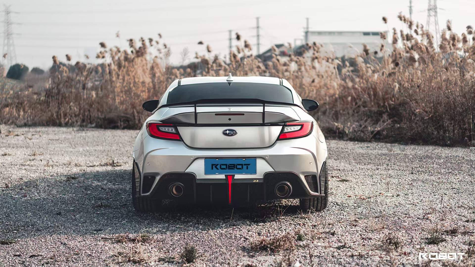 Robot Craftsman Toyota GR86 / BRZ Narrow Rear Bumper & Diffuser Aftermarket Carbon Fiber Part / Bodykit - Robot Bodykits