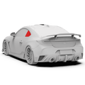 Robot Craftsman Toyota GR86 / BRZ Rear Window Panel Trim Aftermarket Carbon Fiber Part / Bodykit - Robot Bodykits