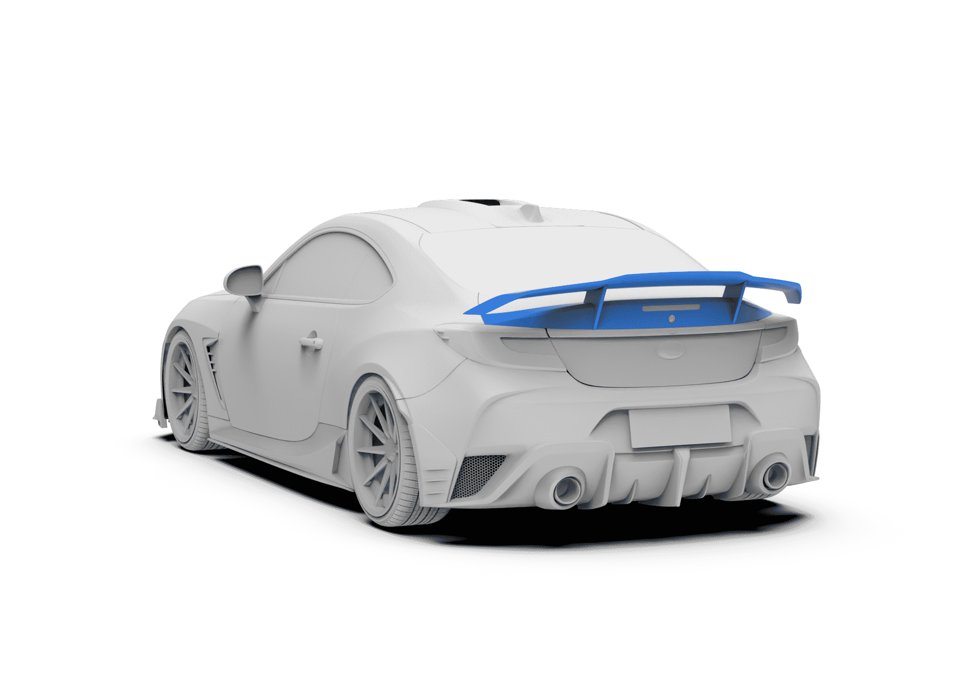 Robot Craftsman Toyota GR86 / BRZ Spoilers / Wings Options Aftermarket Carbon Fiber Part / Bodykit - Robot Bodykits