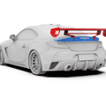 Robot Craftsman Toyota GR86 / BRZ Spoilers / Wings Options Aftermarket Carbon Fiber Part / Bodykit - Robot Bodykits