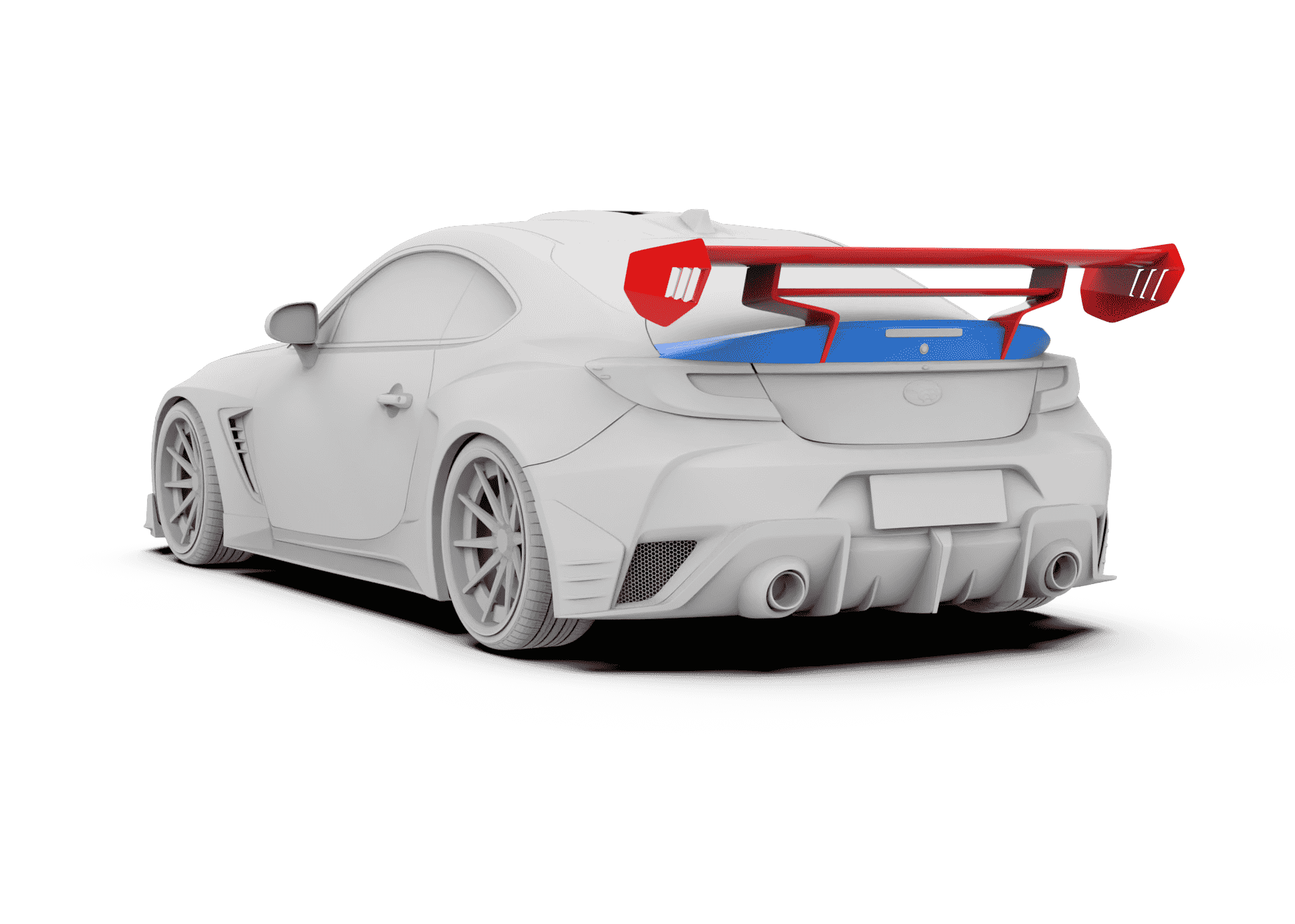 Robot Craftsman Toyota GR86 / BRZ Spoilers / Wings Options Aftermarket Carbon Fiber Part / Bodykit - Robot Bodykits
