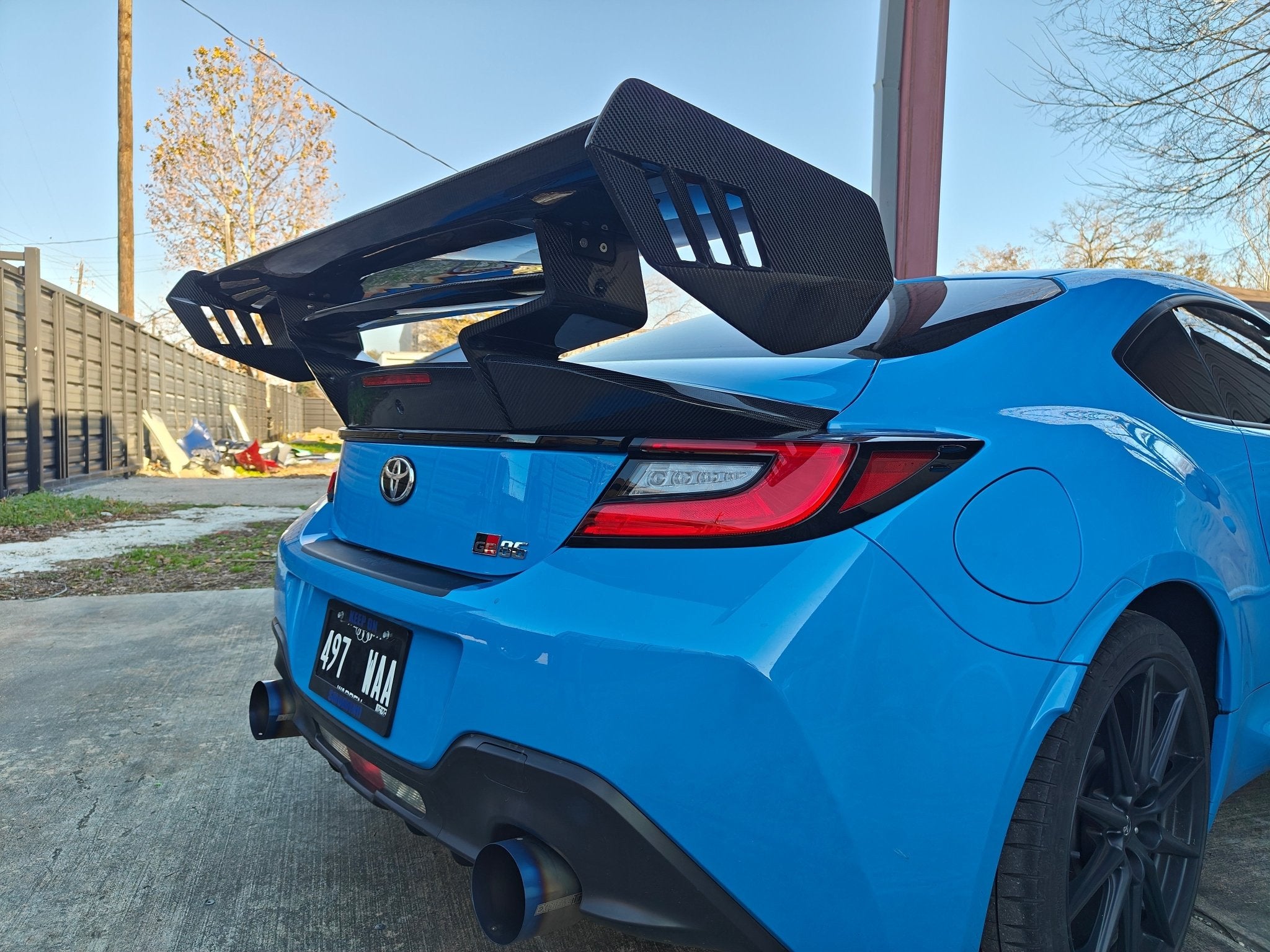 Robot Craftsman Toyota GR86 ZN8 / BRZ ZD8 GT Wing (Carbon/FRP) Aftermarket Carbon Fiber Part / Bodykit - Robot Bodykits