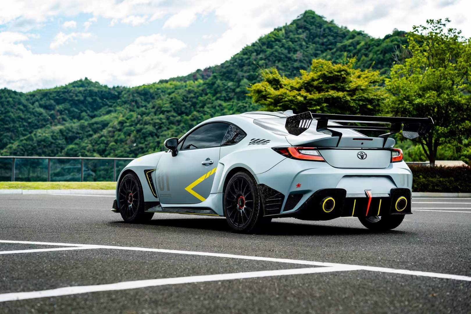 Robot Craftsman Toyota GR86 ZN8 / BRZ ZD8 GT Wing (Carbon/FRP) Aftermarket Carbon Fiber Part / Bodykit - Robot Bodykits