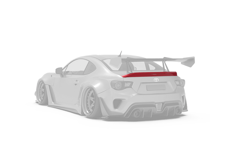 Robot Craftsman Toyota GT86 / BRZ Ducktail Spoiler Aftermarket Carbon Fiber Part / Bodykit - Robot Bodykits