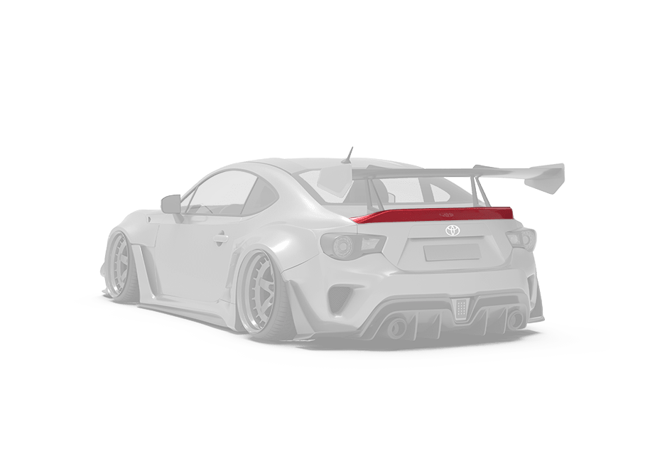 Robot Craftsman Toyota GT86 / BRZ Ducktail Spoiler Aftermarket Carbon Fiber Part / Bodykit - Robot Bodykits