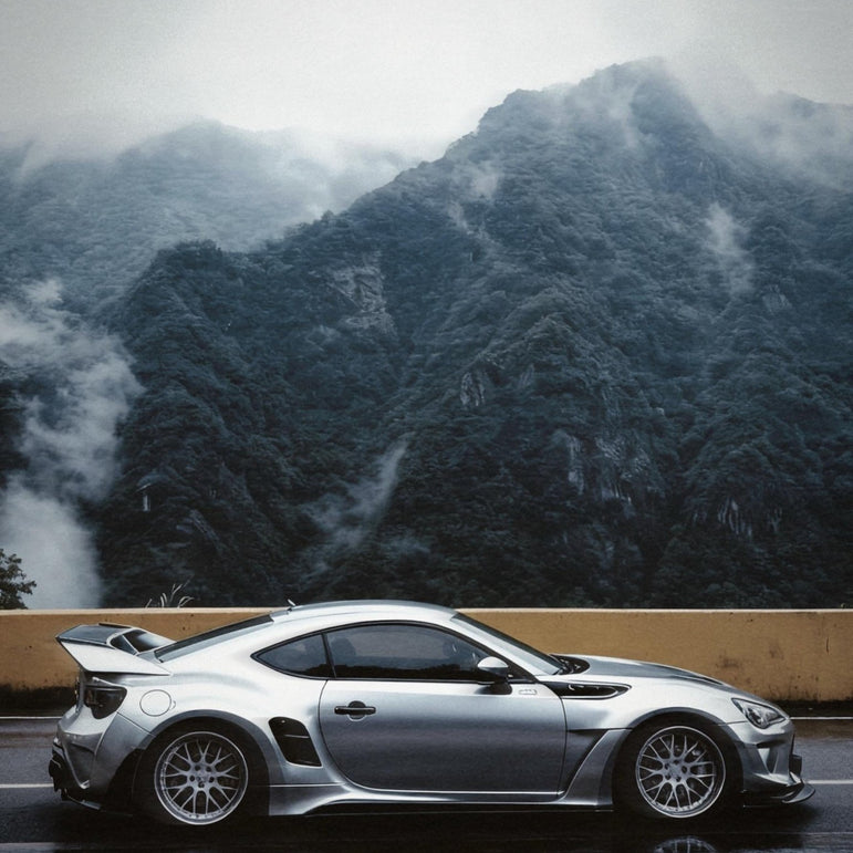 Robot Craftsman Toyota GT86 / BRZ / FRS Fibre Glass Reinforced Plastic Complete Body Kit (FRP) Fits Toyota GT86 / Subaru BRZ – First Gen (2012–2021) Aftermarket Carbon Fiber Part / Bodykit - Robot Bodykits
