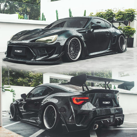Robot Craftsman Toyota GT86 / BRZ / FRS Fibre Glass Reinforced Plastic Complete Body Kit (FRP) Fits Toyota GT86 / Subaru BRZ – First Gen (2012–2021) Aftermarket Carbon Fiber Part / Bodykit - Robot Bodykits