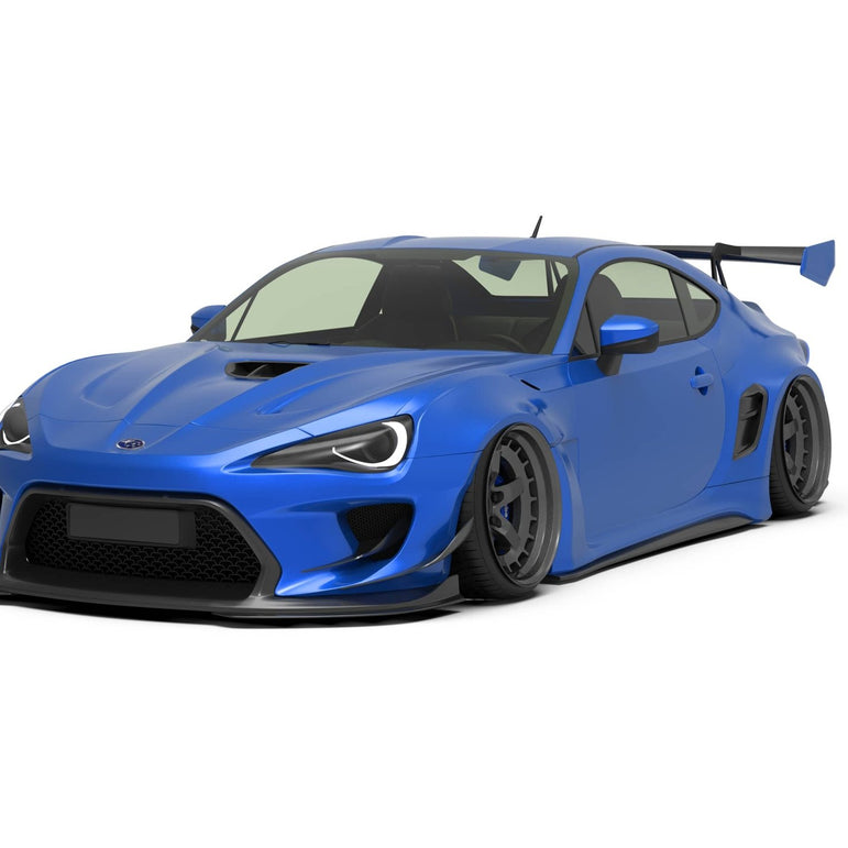 Robot Craftsman Toyota GT86 / BRZ / FRS Fibre Glass Reinforced Plastic Complete Body Kit (FRP) Fits Toyota GT86 / Subaru BRZ – First Gen (2012–2021) Aftermarket Carbon Fiber Part / Bodykit - Robot Bodykits