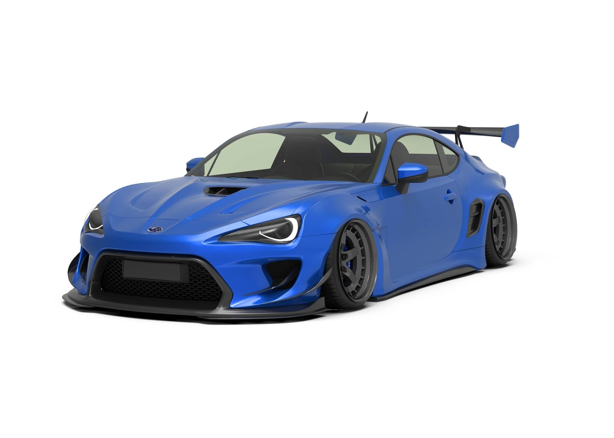 Robot Craftsman Toyota GT86 / BRZ / FRS Fibre Glass Reinforced Plastic Complete Body Kit (FRP) Fits Toyota GT86 / Subaru BRZ – First Gen (2012–2021) Aftermarket Carbon Fiber Part / Bodykit - Robot Bodykits