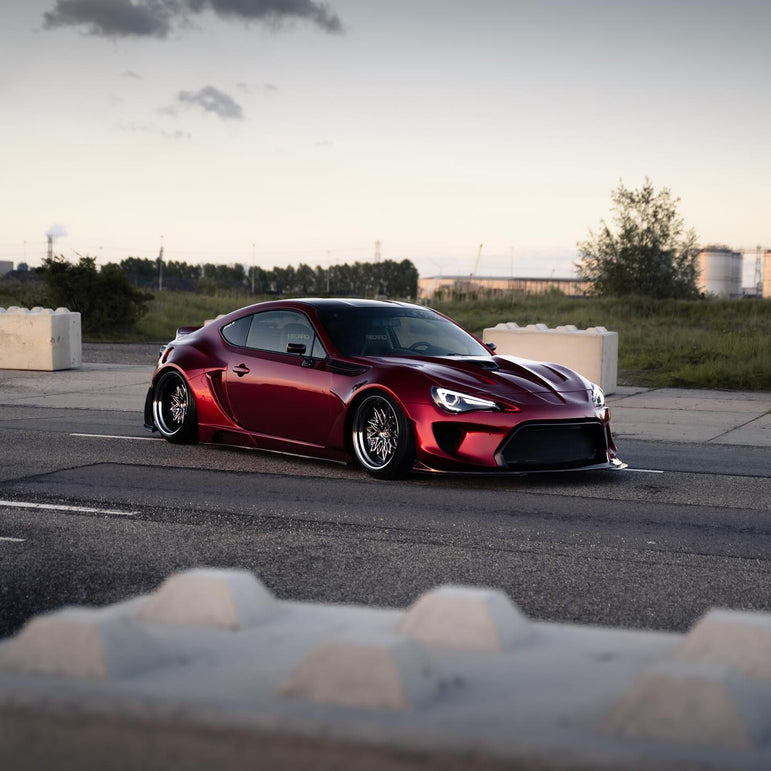 Robot Craftsman Toyota GT86 / BRZ / FRS Fibre Glass Reinforced Plastic Complete Body Kit (FRP) Fits Toyota GT86 / Subaru BRZ – First Gen (2012–2021) Aftermarket Carbon Fiber Part / Bodykit - Robot Bodykits