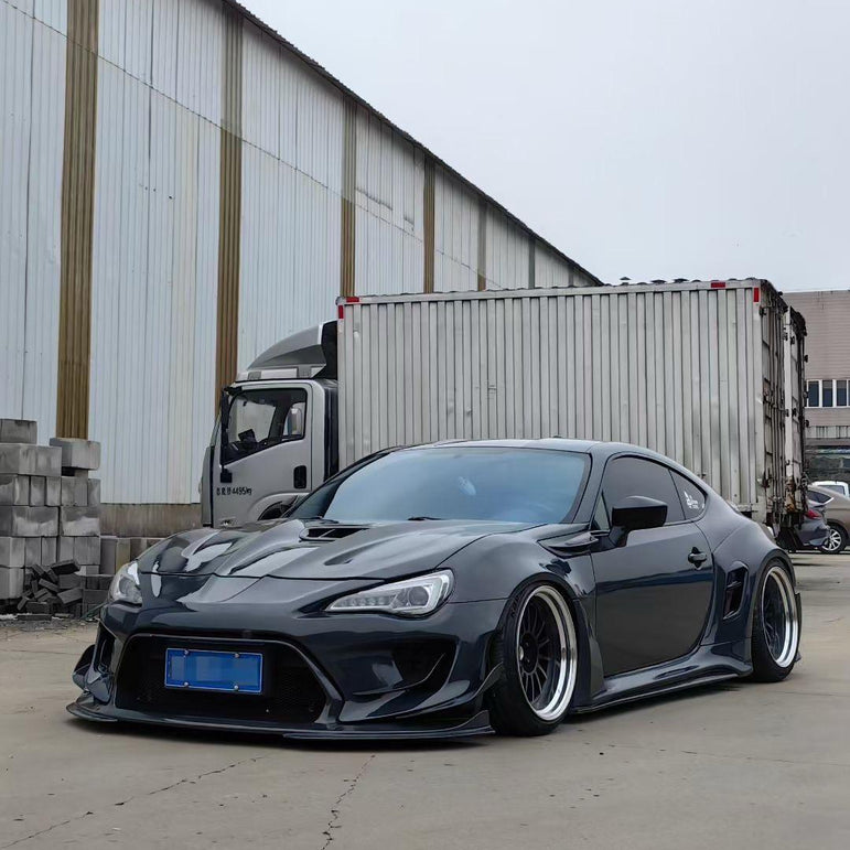Robot Craftsman Toyota GT86 / BRZ / FRS Fibre Glass Reinforced Plastic Complete Body Kit (FRP) Fits Toyota GT86 / Subaru BRZ – First Gen (2012–2021) Aftermarket Carbon Fiber Part / Bodykit - Robot Bodykits