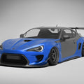 Robot Craftsman Toyota GT86 / BRZ / FRS Fibre Glass Reinforced Plastic Complete Body Kit (FRP) Fits Toyota GT86 / Subaru BRZ – First Gen (2012–2021) Aftermarket Carbon Fiber Part / Bodykit - Robot Bodykits