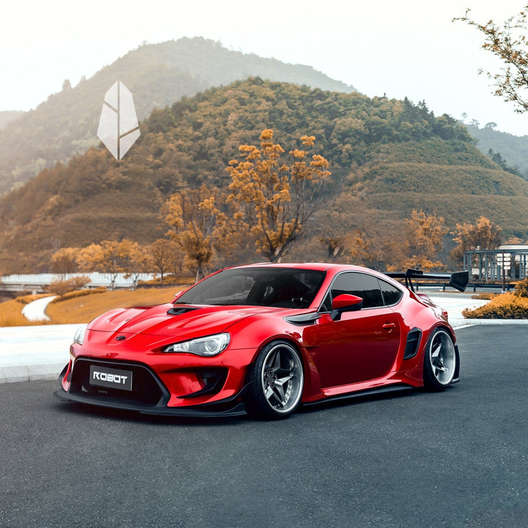 Robot Craftsman Toyota GT86 / BRZ / FRS Fibre Glass Reinforced Plastic Complete Body Kit (FRP) Fits Toyota GT86 / Subaru BRZ – First Gen (2012–2021) Aftermarket Carbon Fiber Part / Bodykit - Robot Bodykits