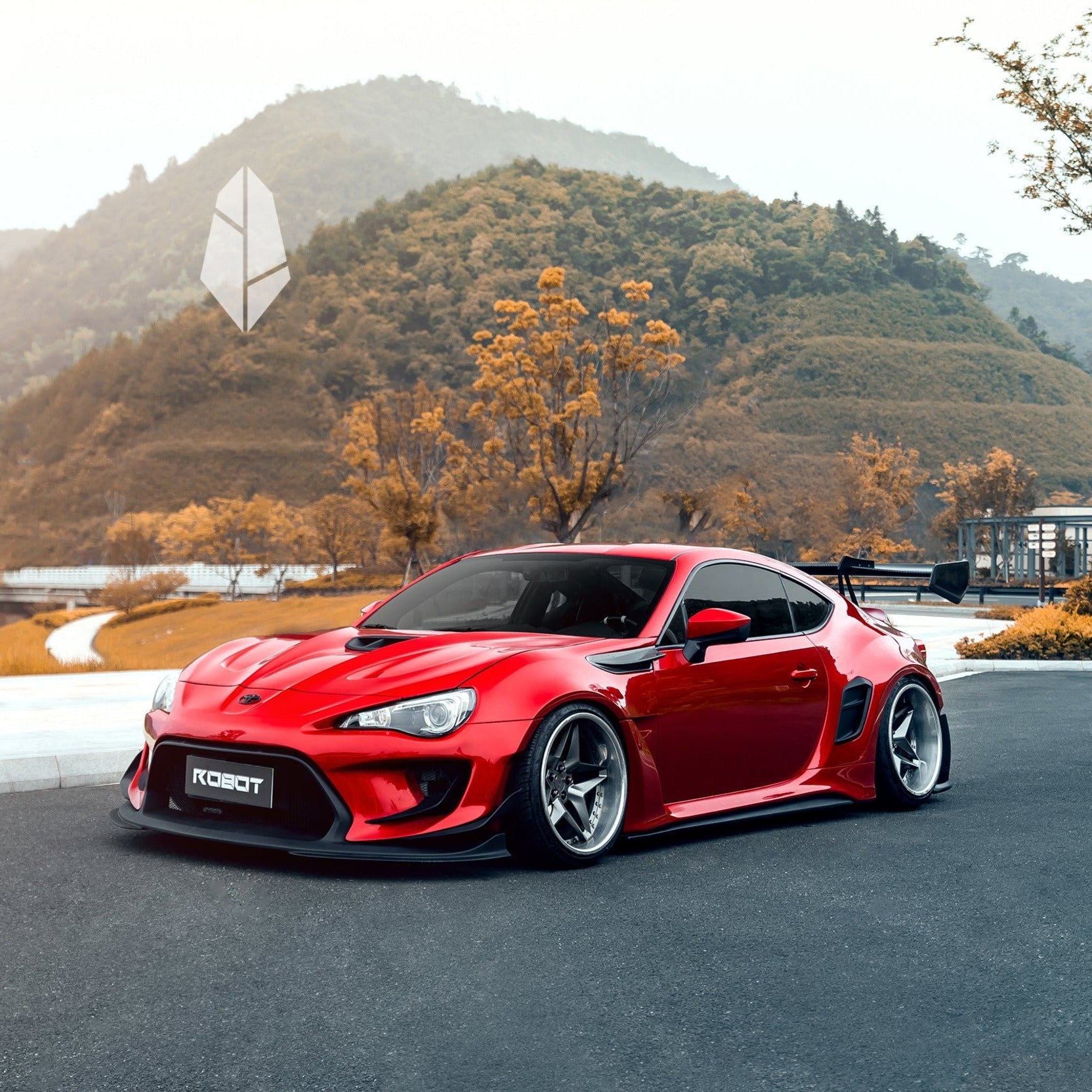 Robot Craftsman Toyota GT86 / BRZ / FRS Fibre Glass Reinforced Plastic Complete Body Kit (FRP) Fits Toyota GT86 / Subaru BRZ – First Gen (2012–2021) Aftermarket Carbon Fiber Part / Bodykit - Robot Bodykits