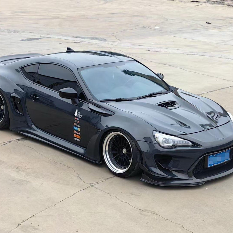 Robot Craftsman Toyota GT86 / BRZ / FRS Fibre Glass Reinforced Plastic Complete Body Kit (FRP) Fits Toyota GT86 / Subaru BRZ – First Gen (2012–2021) Aftermarket Carbon Fiber Part / Bodykit - Robot Bodykits