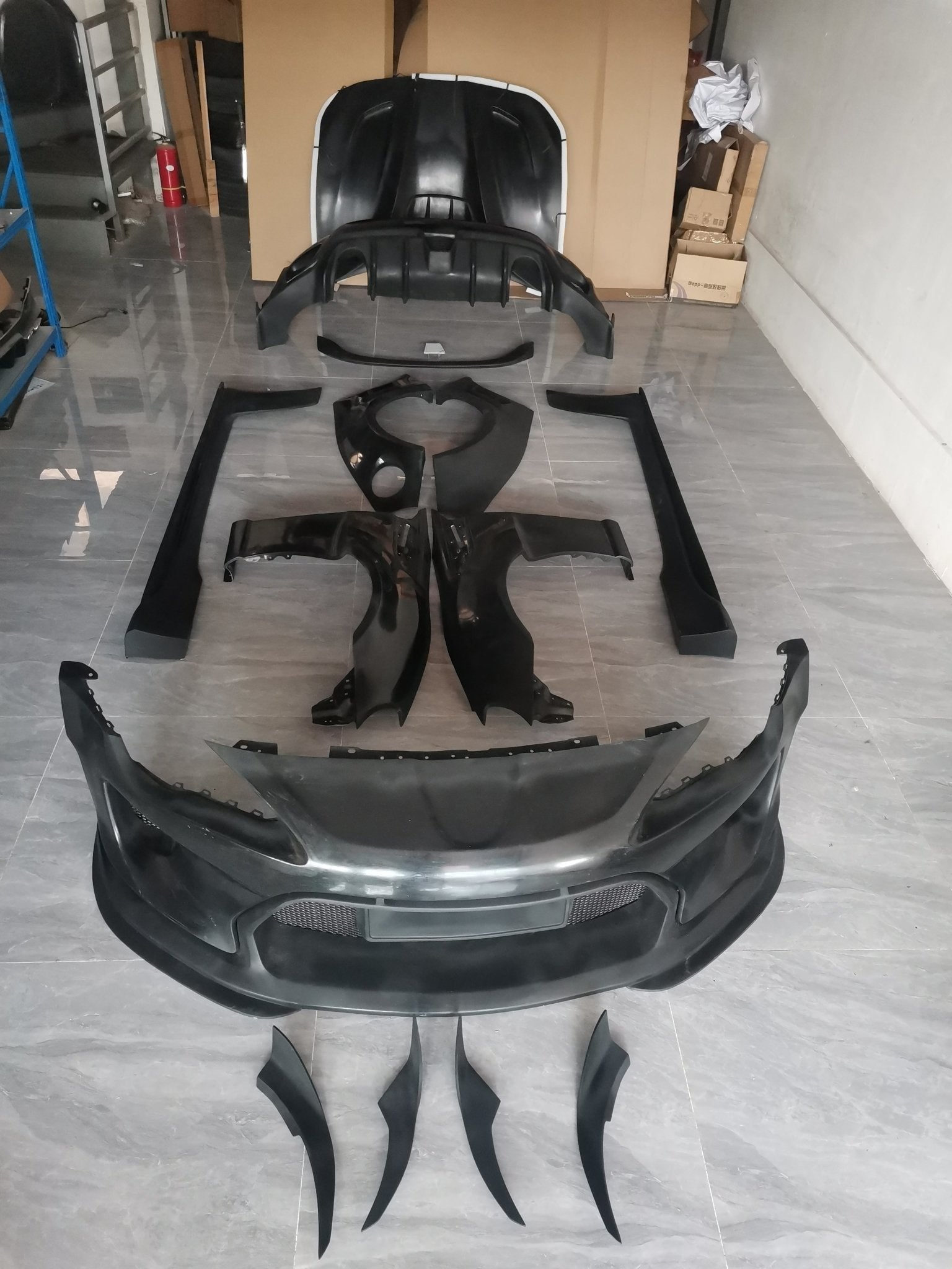 Robot Craftsman Toyota GT86 / BRZ / FRS Fibre Glass Reinforced Plastic Complete Body Kit (FRP) Fits Toyota GT86 / Subaru BRZ – First Gen (2012–2021) Aftermarket Carbon Fiber Part / Bodykit - Robot Bodykits