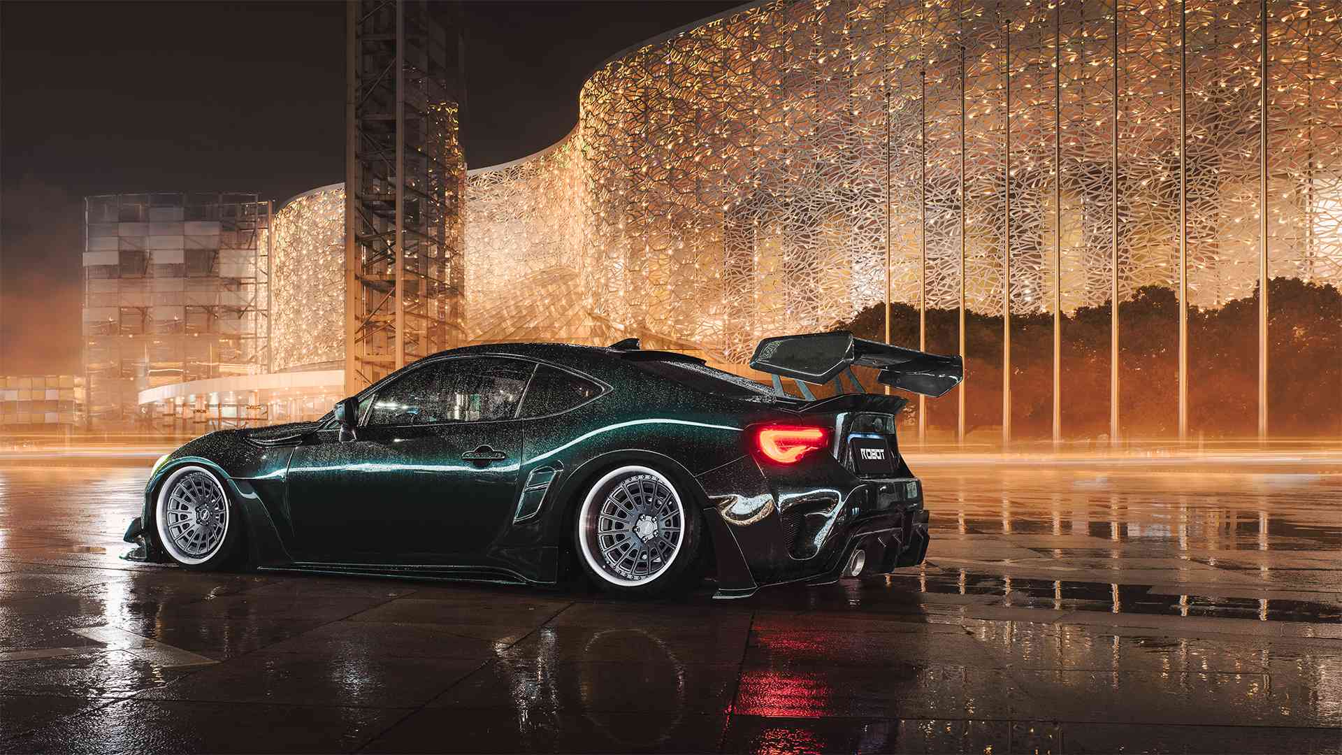 Robot Craftsman Toyota GT86 / BRZ GT Wing Aftermarket Carbon Fiber Part / Bodykit - Robot Bodykits