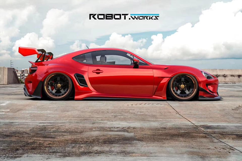 Robot Craftsman Toyota GT86 / BRZ GT Wing Aftermarket Carbon Fiber Part / Bodykit - Robot Bodykits