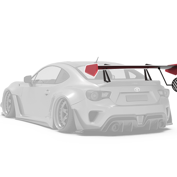 Robot Craftsman Toyota GT86 / BRZ GT Wing Aftermarket Carbon Fiber Part / Bodykit - Robot Bodykits
