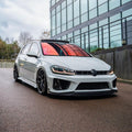 Robot Craftsman Volkswagen Golf / GTI / Golf R MK7 MK7.5 Fibre Glass Reinforced Plastic Complete Front Bumper (FRP) Aftermarket Carbon Fiber Part / Bodykit - Robot Bodykits