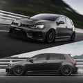 Robot Craftsman Volkswagen Golf / GTI / Golf R MK7 MK7.5 Fibre Glass Reinforced Plastic Complete Front Bumper (FRP) Aftermarket Carbon Fiber Part / Bodykit - Robot Bodykits