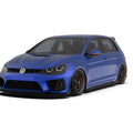 Robot Craftsman Volkswagen Golf / GTI / Golf R MK7 MK7.5 Fibre Glass Reinforced Plastic Complete Front Bumper (FRP) Aftermarket Carbon Fiber Part / Bodykit - Robot Bodykits