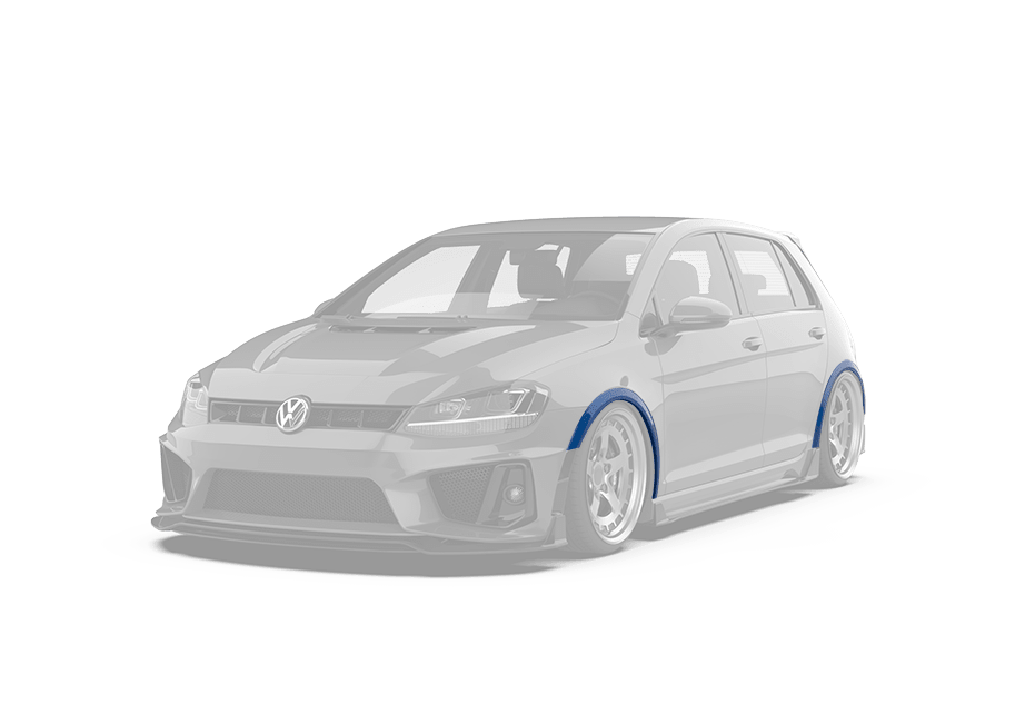 Robot Craftsman Volkswagen Golf / GTI / Golf R MK7 MK7.5 Front & Rear Arches Aftermarket Carbon Fiber Part / Bodykit - Robot Bodykits