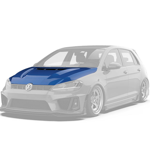Robot Craftsman Volkswagen Golf / GTI / Golf R MK7 MK7.5 Hood / Bonnet Aftermarket Carbon Fiber Part / Bodykit - Robot Bodykits