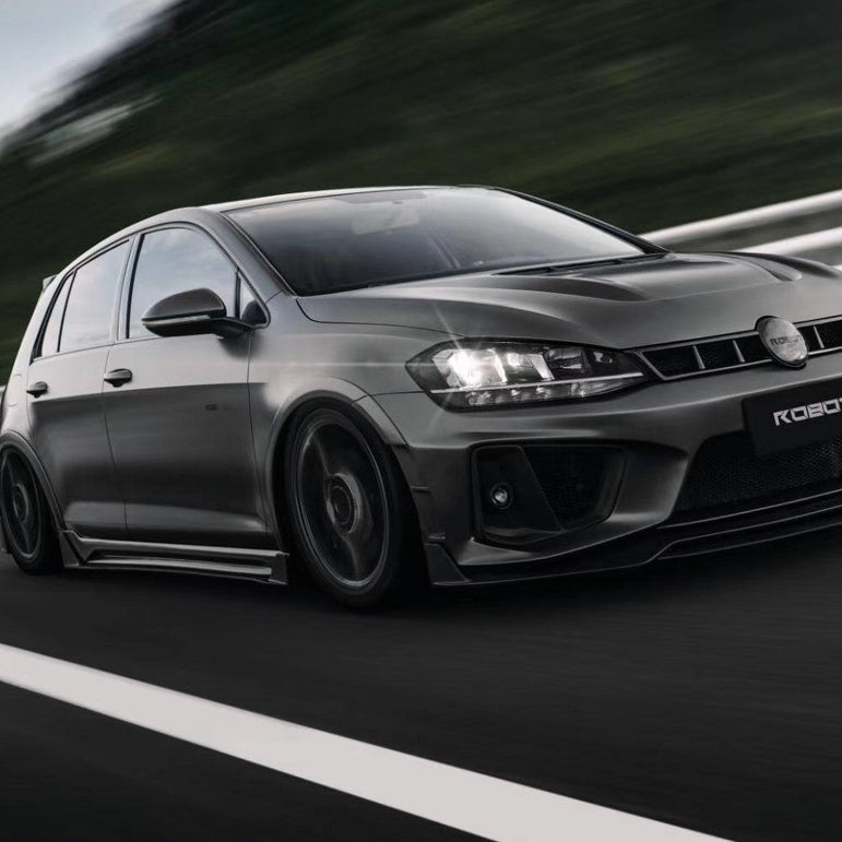 Robot Craftsman Volkswagen Golf / GTI / Golf R MK7 MK7.5 Side Skirts Aftermarket Carbon Fiber Part / Bodykit - Robot Bodykits