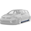 Robot Craftsman Volkswagen Golf / GTI / Golf R MK7 MK7.5 Side Skirts Aftermarket Carbon Fiber Part / Bodykit - Robot Bodykits