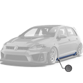 Robot Craftsman Volkswagen Golf / GTI / Golf R MK7 MK7.5 Side Skirts Aftermarket Carbon Fiber Part / Bodykit - Robot Bodykits