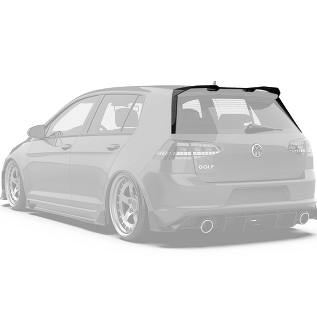 Robot Craftsman Volkswagen Golf / GTI / Golf R Rear Spoiler (Mk 7.5 Only) Aftermarket Carbon Fiber Part / Bodykit - Robot Bodykits