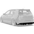 Robot Craftsman Volkswagen Golf / GTI MK7.5 Rear Diffuser (Mk7.5 Only) Aftermarket Carbon Fiber Part / Bodykit - Robot Bodykits