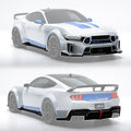ROBOT Ford Mustang S650 JEDI FRP/ WCF Body Kit & Widebody Kit for Ford Mustang S650 Models Aftermarket Carbon Fiber Part / Bodykit - Robot Bodykits