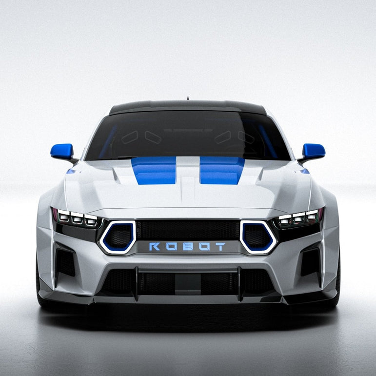 ROBOT Ford Mustang S650 JEDI FRP/ WCF Body Kit & Widebody Kit for Ford Mustang S650 Models Aftermarket Carbon Fiber Part / Bodykit - Robot Bodykits