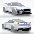 ROBOT Ford Mustang S650 JEDI FRP/ WCF Body Kit & Widebody Kit for Ford Mustang S650 Models Aftermarket Carbon Fiber Part / Bodykit - Robot Bodykits