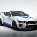 ROBOT Ford Mustang S650 JEDI FRP/ WCF Body Kit & Widebody Kit for Ford Mustang S650 Models Aftermarket Carbon Fiber Part / Bodykit - Robot Bodykits