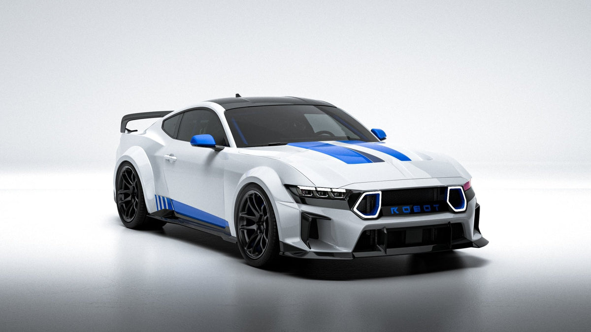 ROBOT Ford Mustang S650 JEDI FRP/ WCF Body Kit & Widebody Kit for Ford Mustang S650 Models Aftermarket Carbon Fiber Part / Bodykit - Robot Bodykits