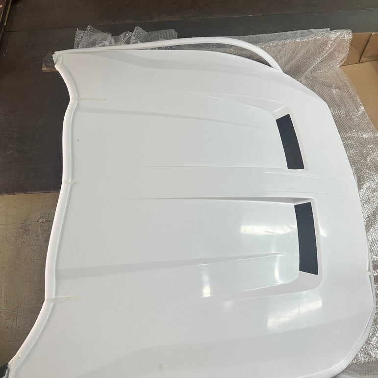 Robot Ford Mustang S650 V1 FRP Bonnet / Hood Aftermarket Carbon Fiber Part / Bodykit - Robot Bodykits