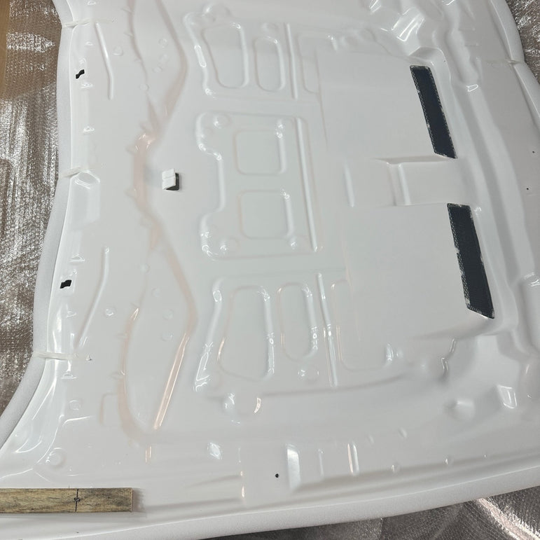 Robot Ford Mustang S650 V1 FRP Bonnet / Hood Aftermarket Carbon Fiber Part / Bodykit - Robot Bodykits