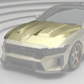 Robot Ford Mustang S650 V1 FRP Bonnet / Hood Aftermarket Carbon Fiber Part / Bodykit - Robot Bodykits