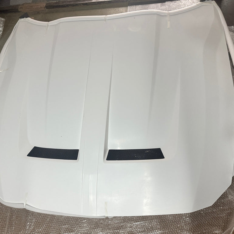 Robot Ford Mustang S650 V1 FRP Bonnet / Hood Aftermarket Carbon Fiber Part / Bodykit - Robot Bodykits