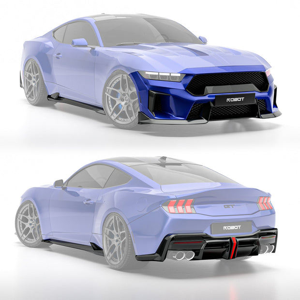 Robot Ford Mustang S650 V1 FRP Full Narrowbody Bodykit Aftermarket Carbon Fiber Part / Bodykit - Robot Bodykits