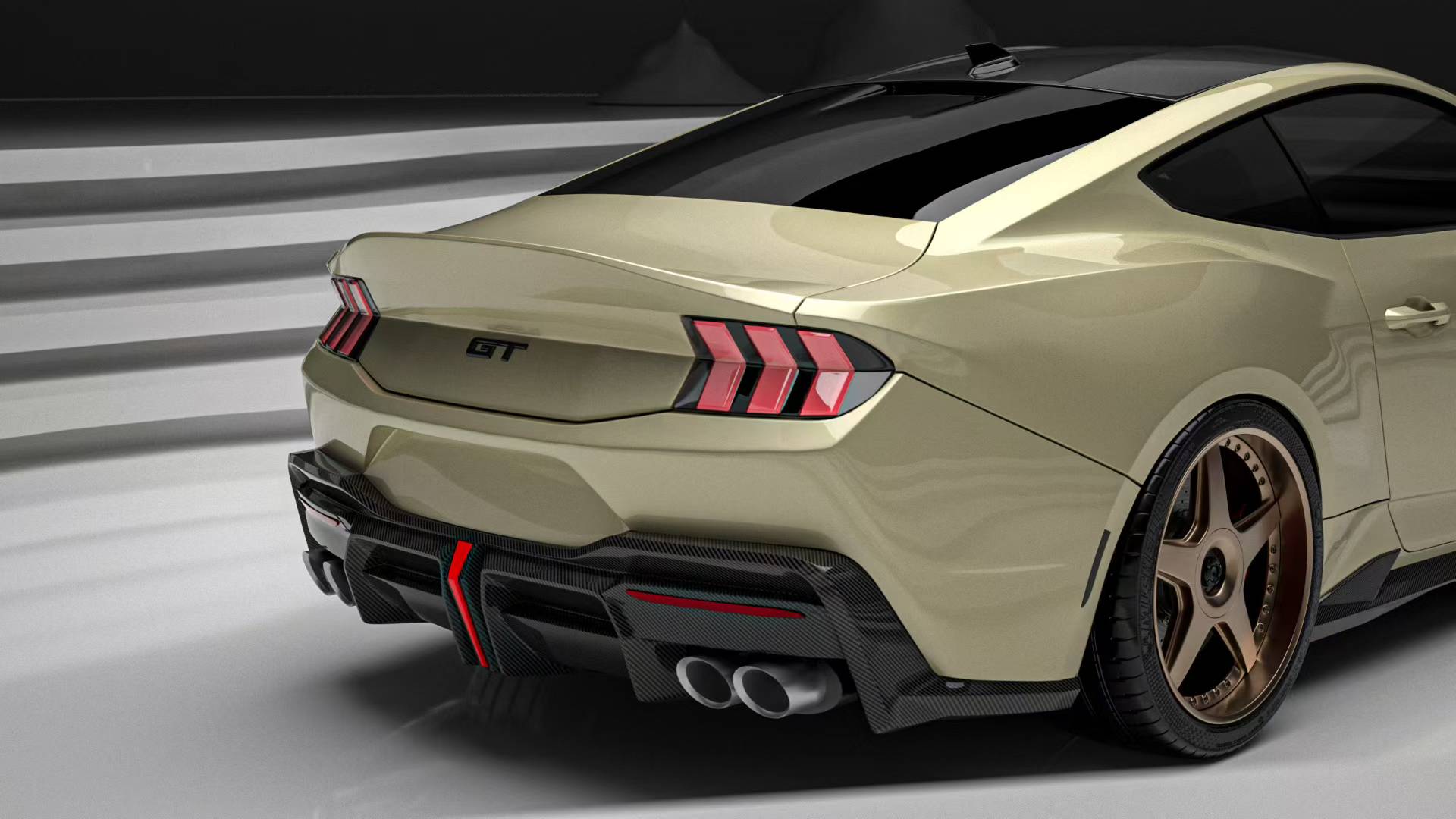 Robot Ford Mustang S650 V1 FRP Full Narrowbody Bodykit Aftermarket Carbon Fiber Part / Bodykit - Robot Bodykits