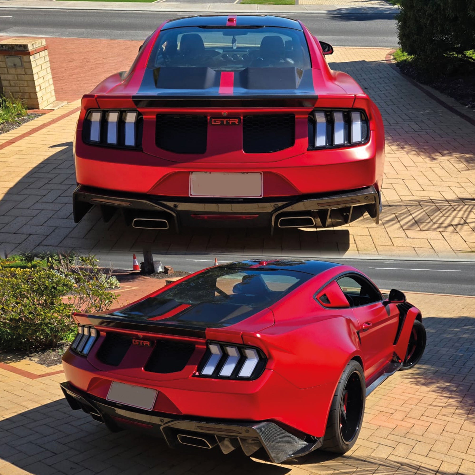 Robot Ford Mustang V5 GTR Widebody Kit for S550.1 & S550.2 Aftermarket Carbon Fiber Part / Bodykit - Robot Bodykits