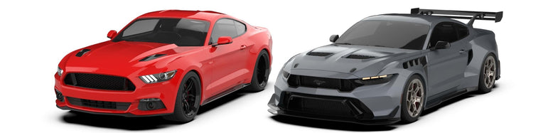 Robot Ford Mustang V5 GTR Widebody Kit for S550.1 & S550.2 Aftermarket Carbon Fiber Part / Bodykit - Robot Bodykits