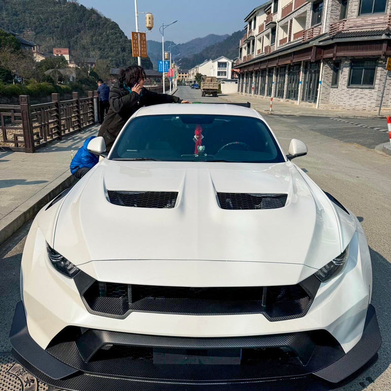 Robot Ford Mustang V5 GTR Widebody Kit for S550.1 & S550.2 Aftermarket Carbon Fiber Part / Bodykit - Robot Bodykits