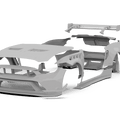 Robot Ford Mustang V5 GTR Widebody Kit for S550.1 & S550.2 Aftermarket Carbon Fiber Part / Bodykit - Robot Bodykits